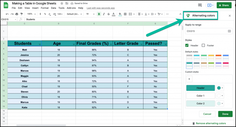 How To Make A Table In Google Sheets How to make a table in google sheets